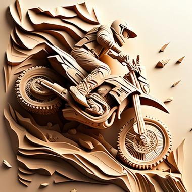 3D модель Yamaha Tricker (STL)